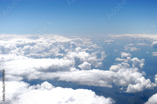 Fototapeta Naklejka Na Ścianę i Meble -  aerial view of cloud and sky from airplane
