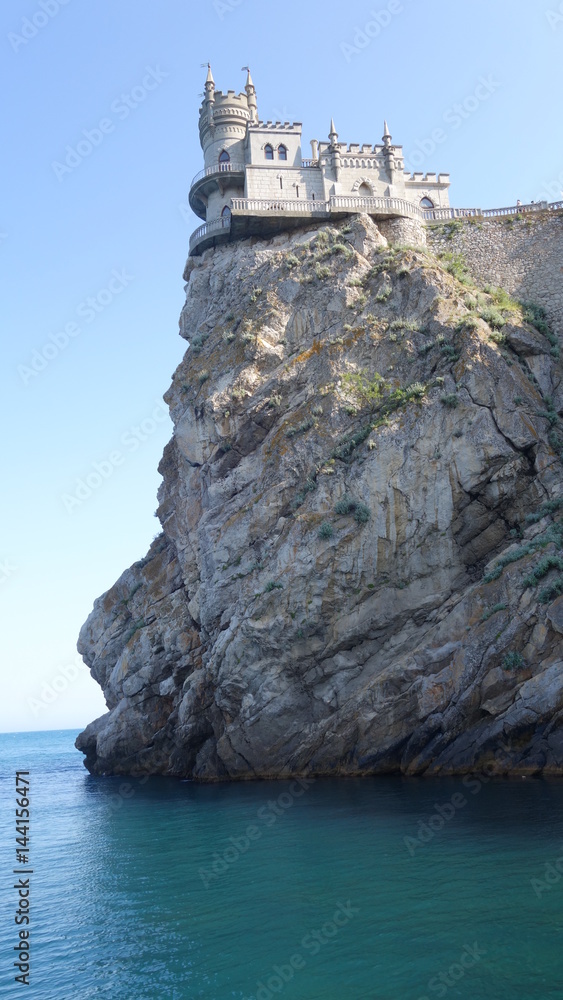 Castle on the cliff. Swallow's nest, Crimea