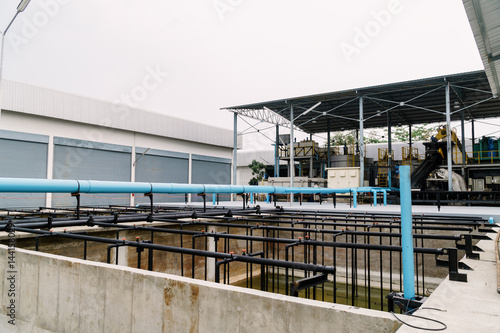 the Wastewater treatment plant..