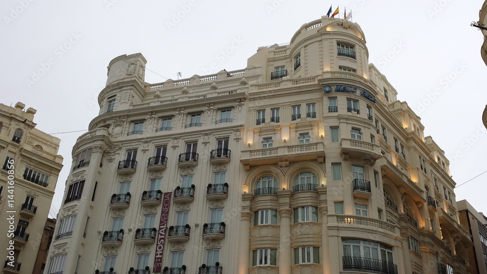 Beautiful unique city of Valencia in Spain