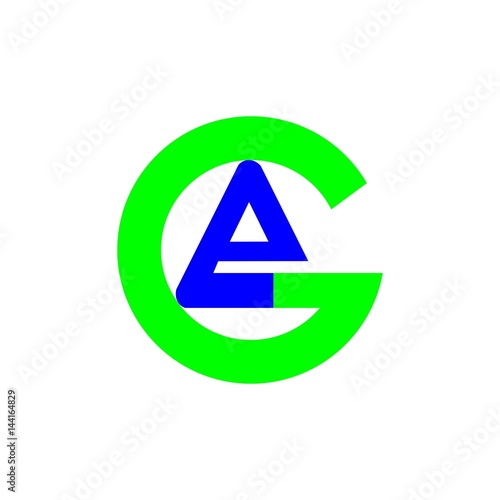 Free Download letter GA logo vector - GFXLoad