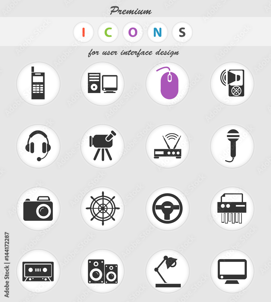 device icon set device icon set