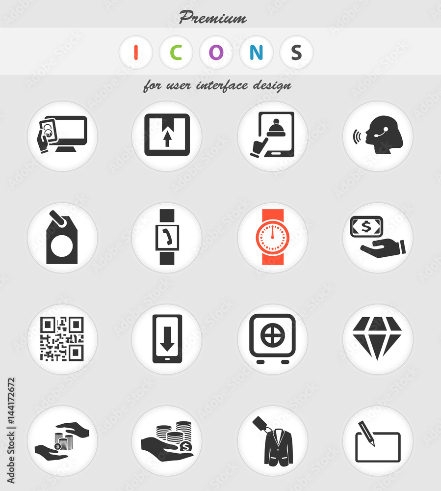 e-commerce icon set e-commerce icon set