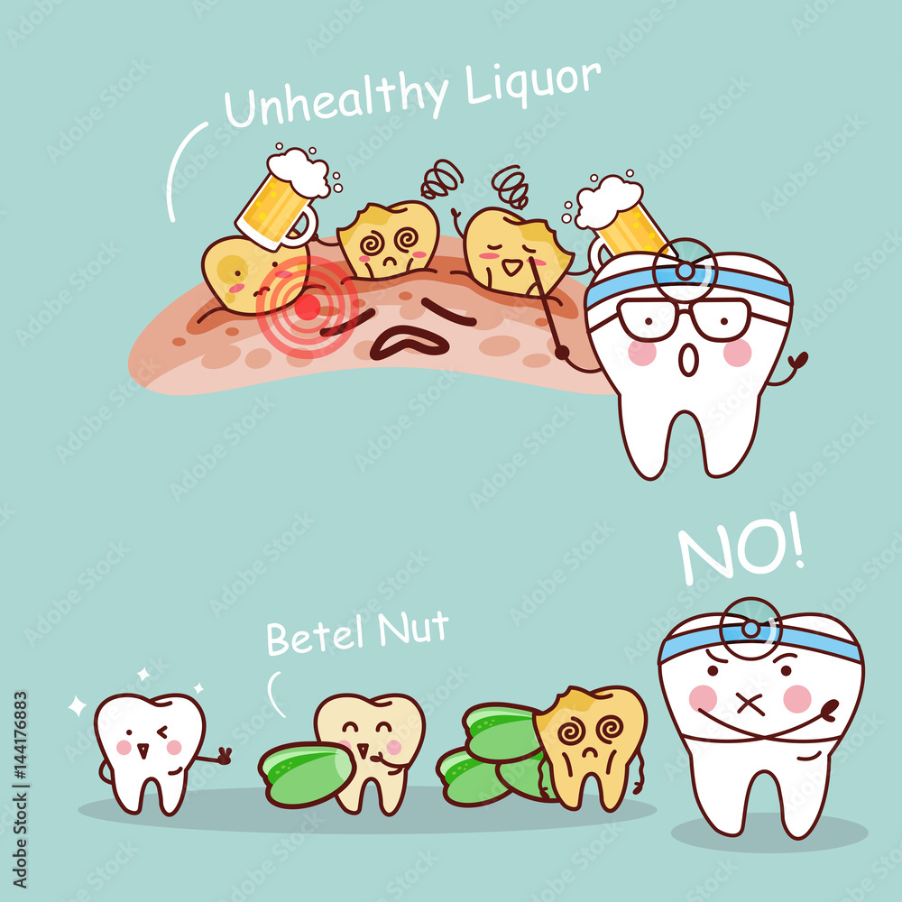 Fototapeta premium tooth with healthy concept