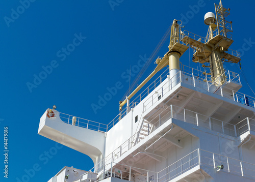 Ship superstructure fragment