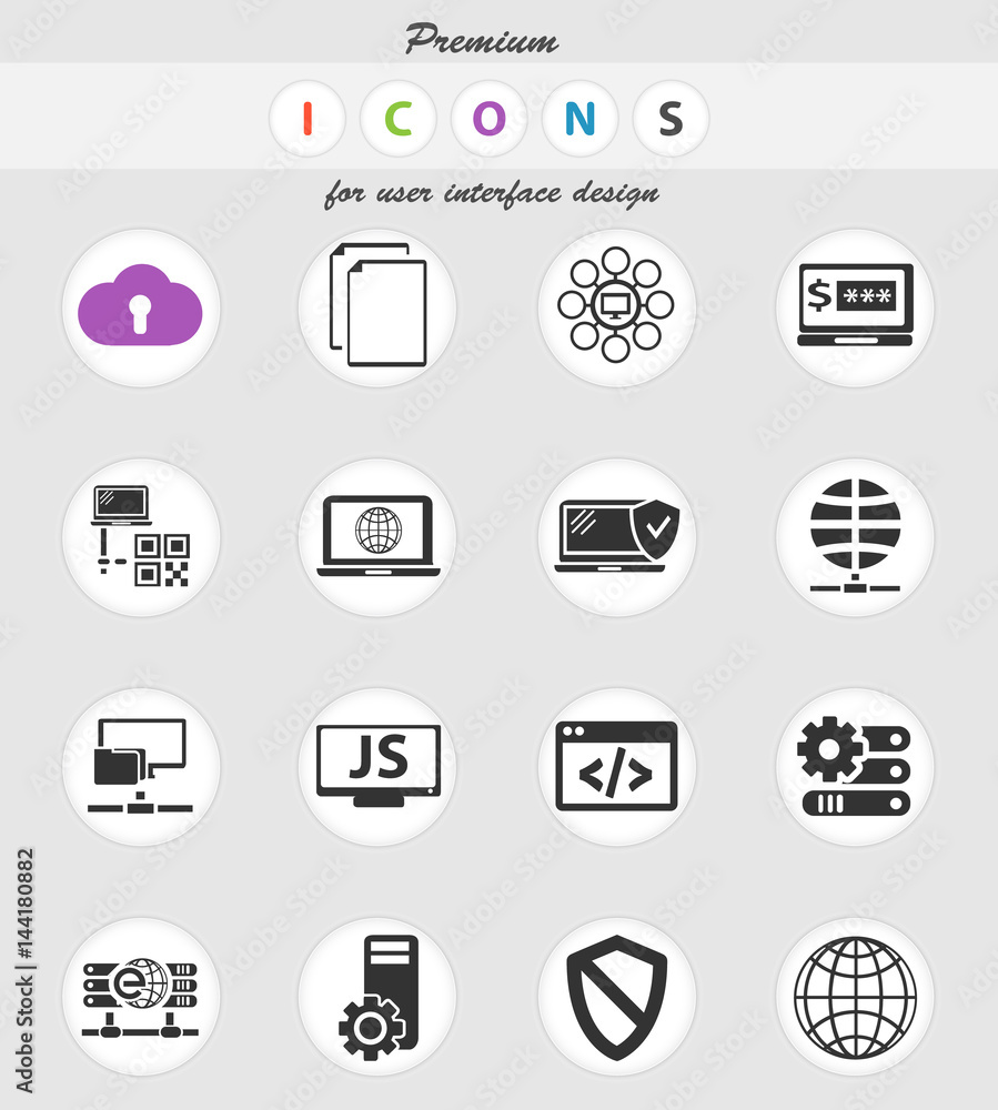 server icon set server icon set