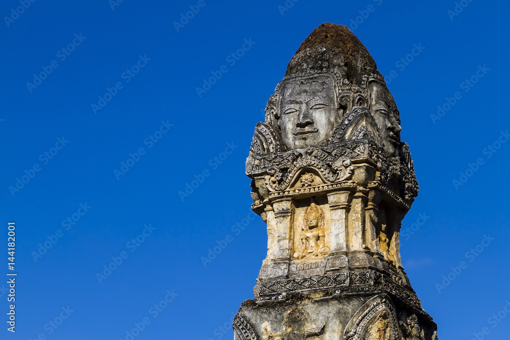 Ancient architecture with clear sky Ancient architecture with clear sky