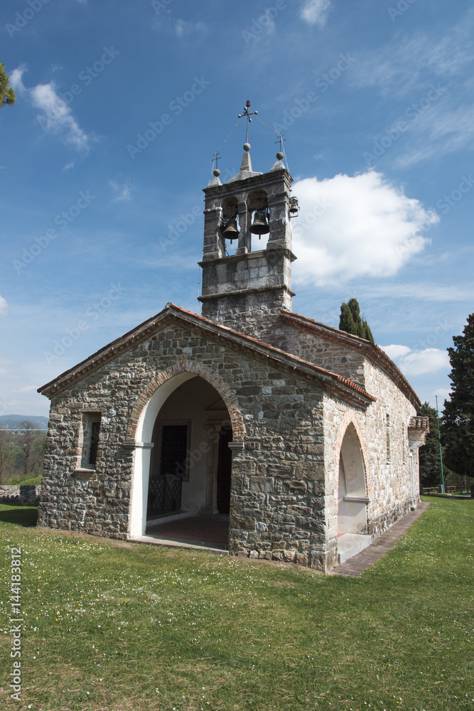 Fototapeta premium Church of St. Euphemia. When the stones tell ....