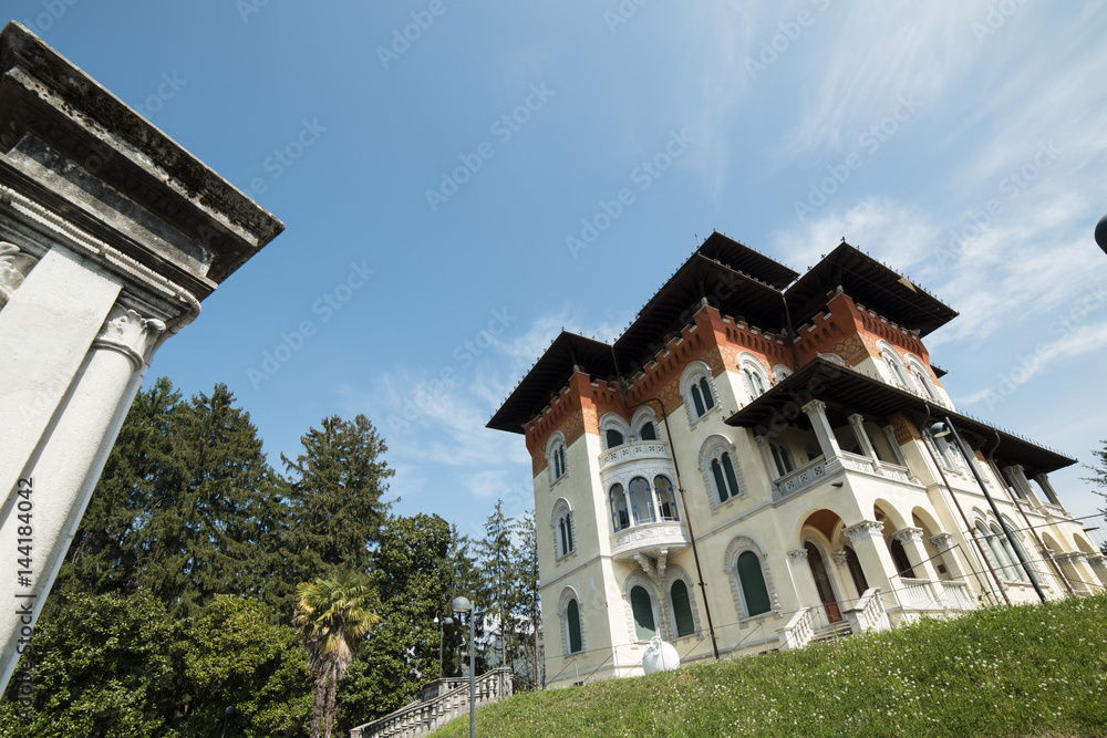 House of XIX century. Tarcento. Friuli