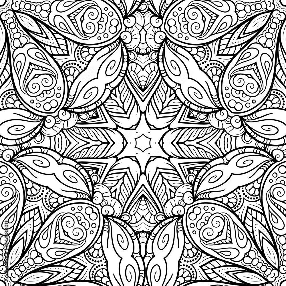 Ethnic decorative ornamental seamless pattern Ethnic decorative ornamental seamless pattern