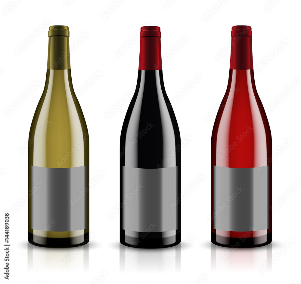 Mockup wine bottle. vector design. Mockup wine bottle. vector design.