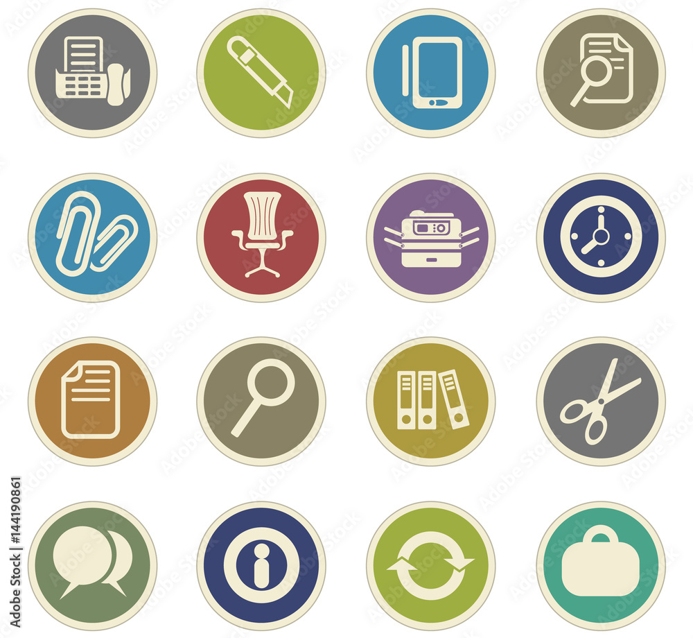 business icon set business icon set
