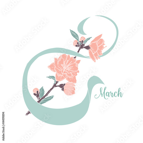 8 March greeting card