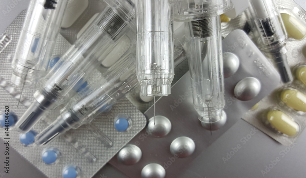 Injectors and pills-tablets Injectors and pills-tablets