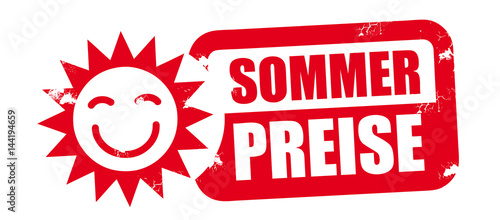 Stempel Sommer Preise - Grafikelement