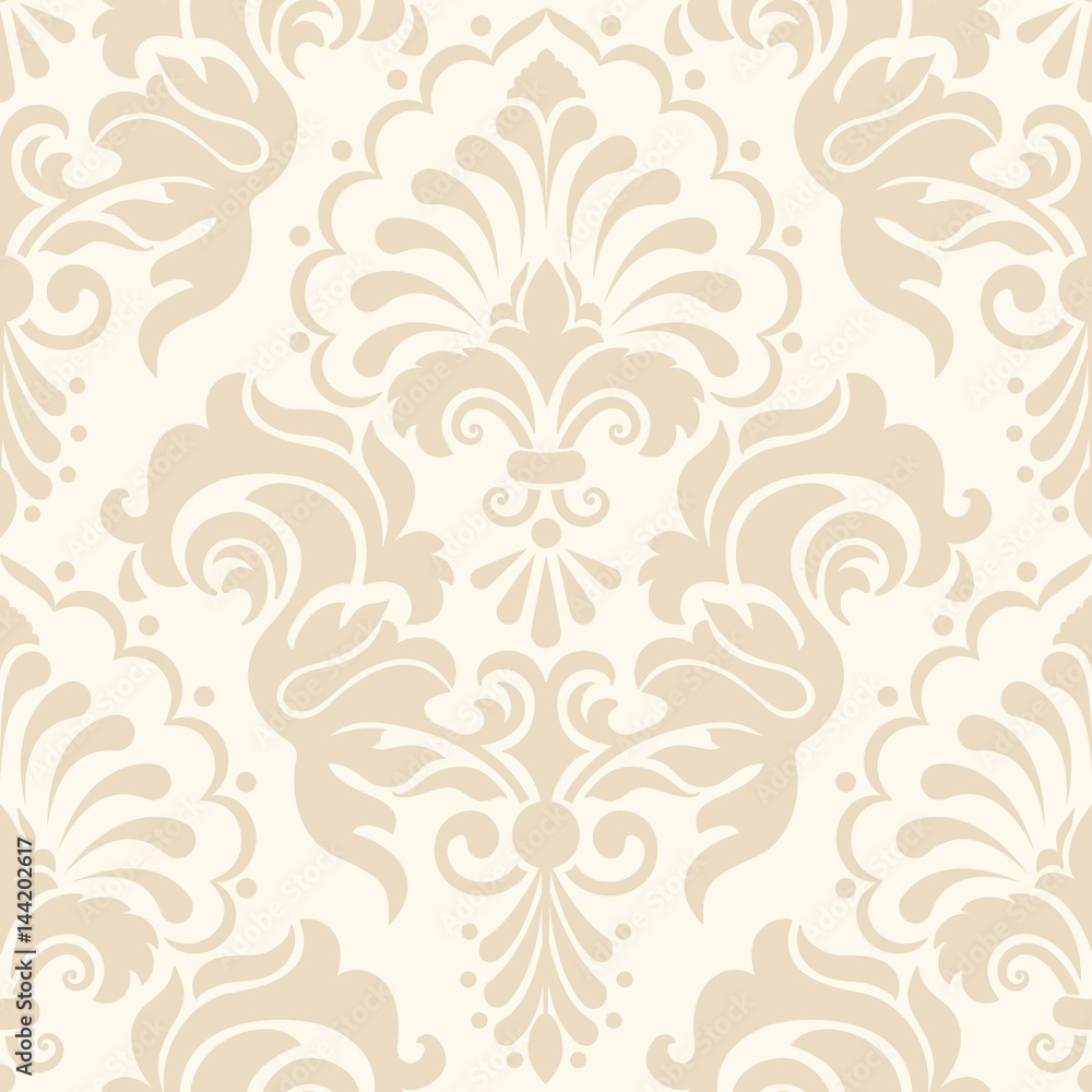 Vector damask seamless pattern element. Classical luxury old fashioned damask ornament, royal victorian seamless texture for wallpapers, textile, wrapping. Exquisite floral baroque template. Vector damask seamless pattern element. Classical luxury old fashioned damask ornament, royal victorian seamless texture for wallpapers, textile, wrapping. Exquisite floral baroque template.
