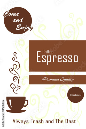 Poster Coffee Espresso