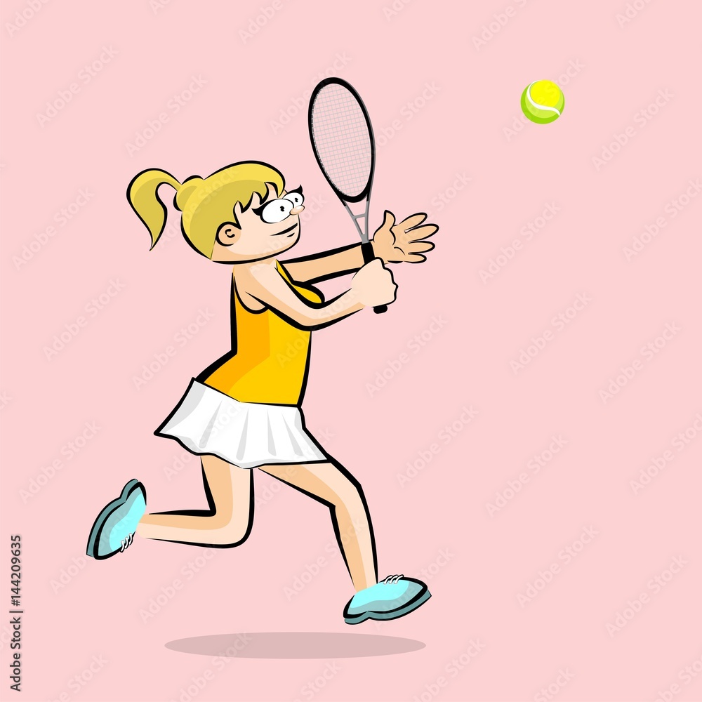 Female Tennis player