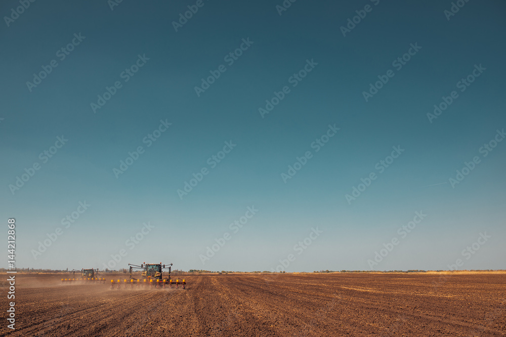 Obraz premium Time for sowing