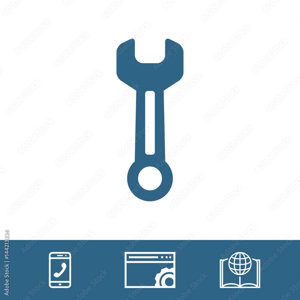 tools icon stock vector illustration flat design tools icon stock vector illustration flat design