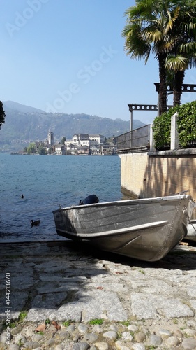 barca a San Giulio d'Orta