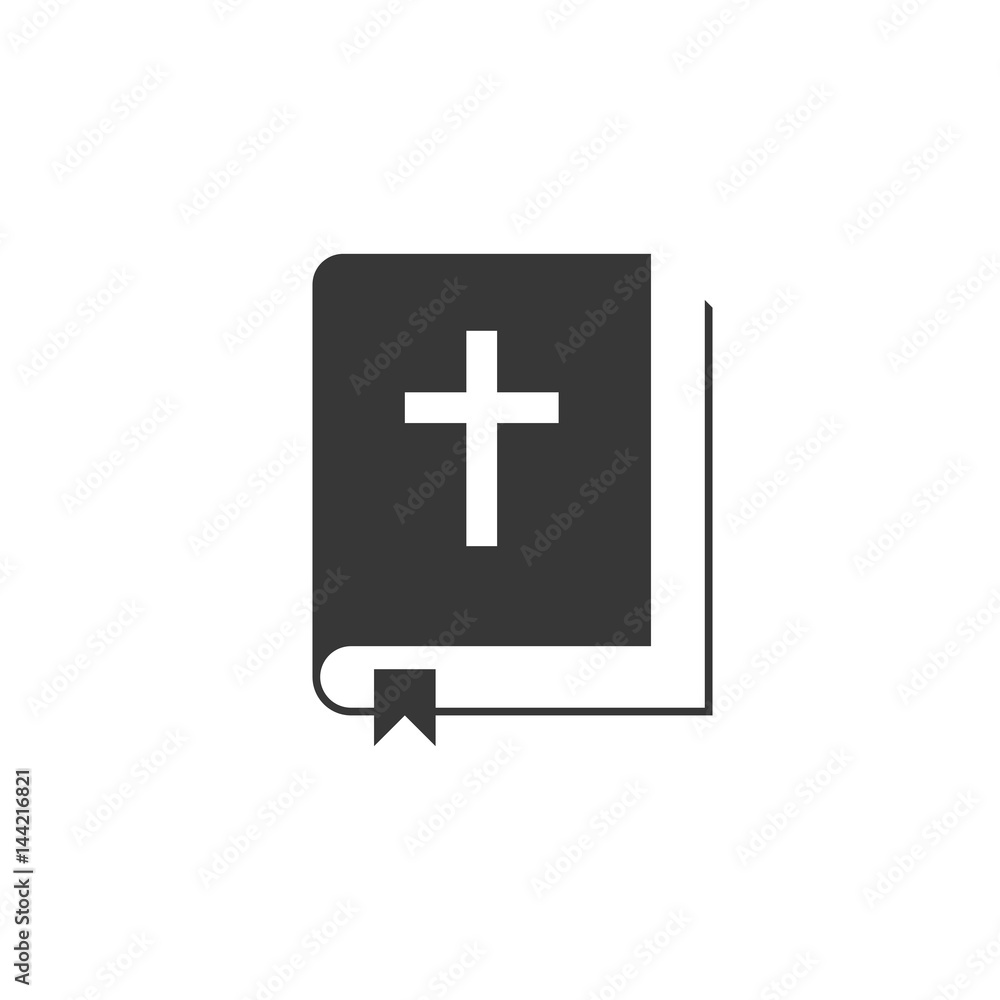 bible icon, silhouette design bible icon, silhouette design