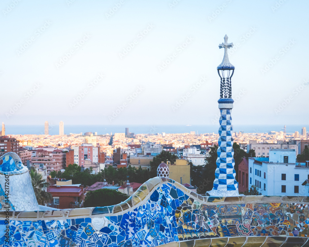 Fototapeta premium Lato w Barcelonie