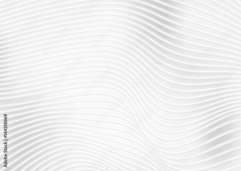 Abstract grey white wavy lines vector background Abstract grey white wavy lines vector background