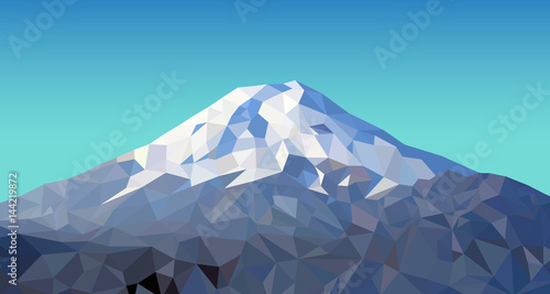 Fuji Low Poly
