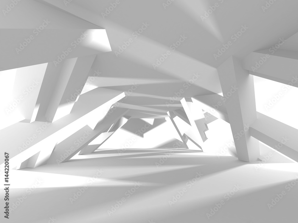 White Architecture Construction Modern Interior Background White Architecture Construction Modern Interior Background