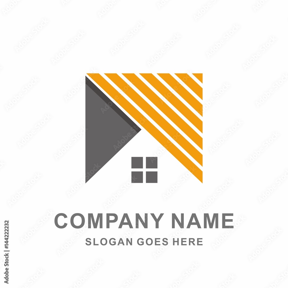 Square Building House Roof Architecture Interior Construction Real