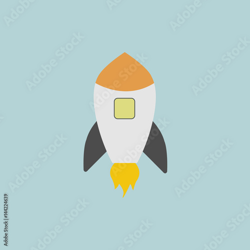 vector of  rocket