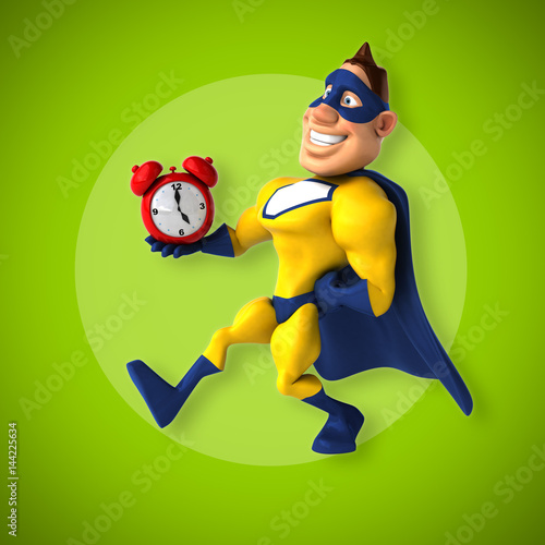 Картината върху платно Fun superhero