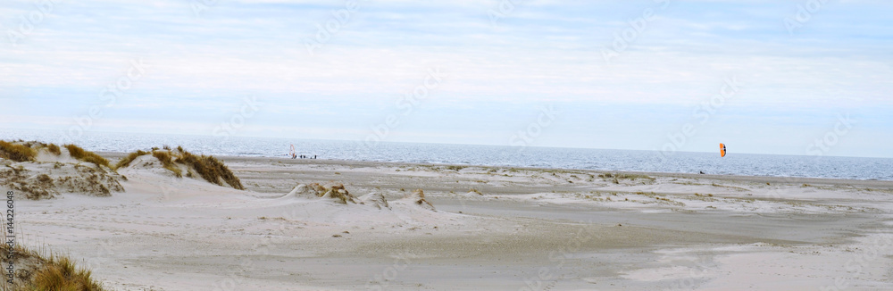 Lakolk Strand, Nordsee Panorama, Insel Rømø, Dänemark Lakolk Strand, Nordsee Panorama, Insel Rømø, Dänemark