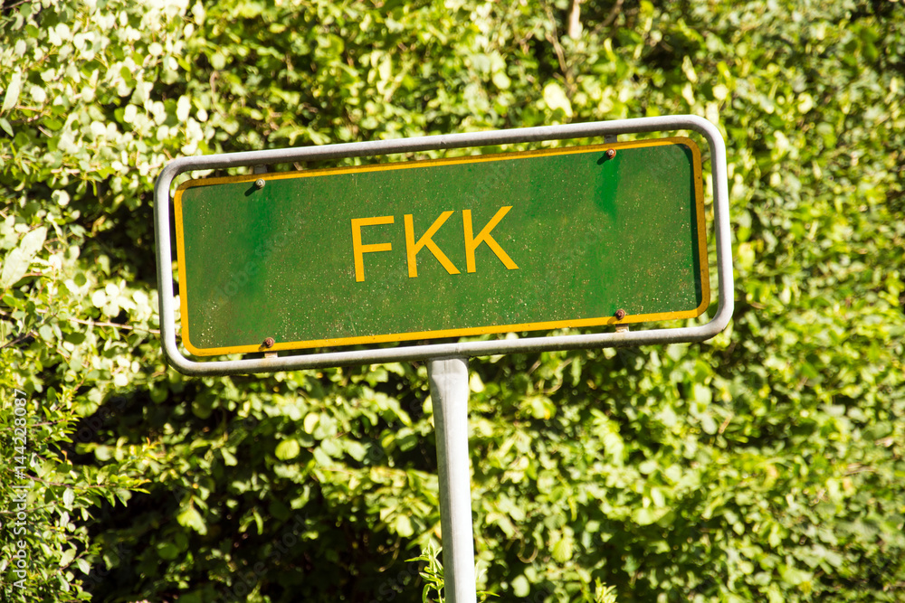 Schild 118 - FKK