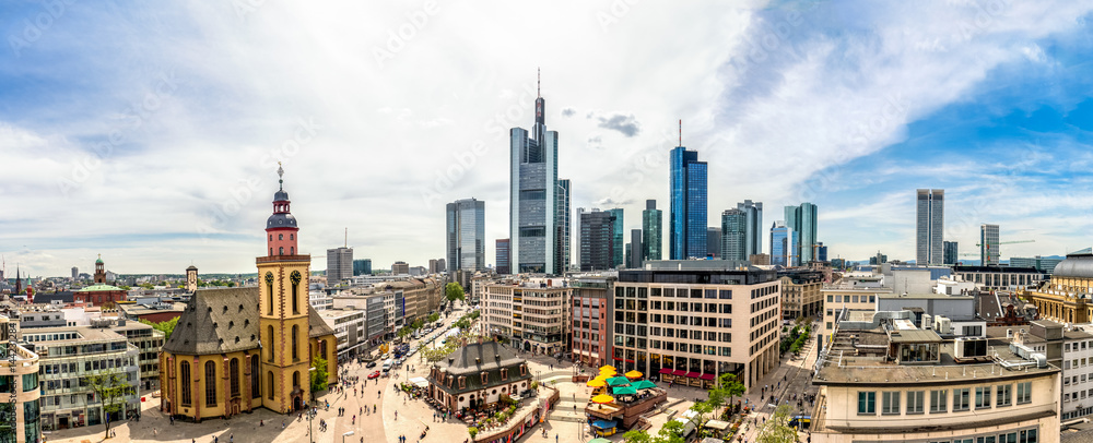 Frankfurt am Main, Skyline und Hauptwache 