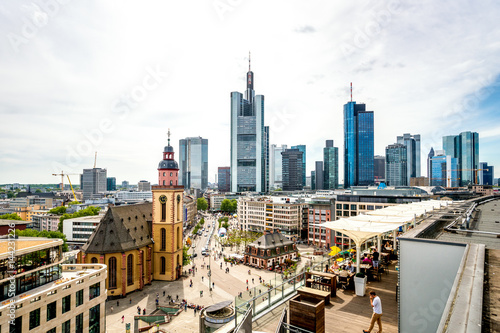 Frankfurt am Main, Skyline und Hauptwache  photo