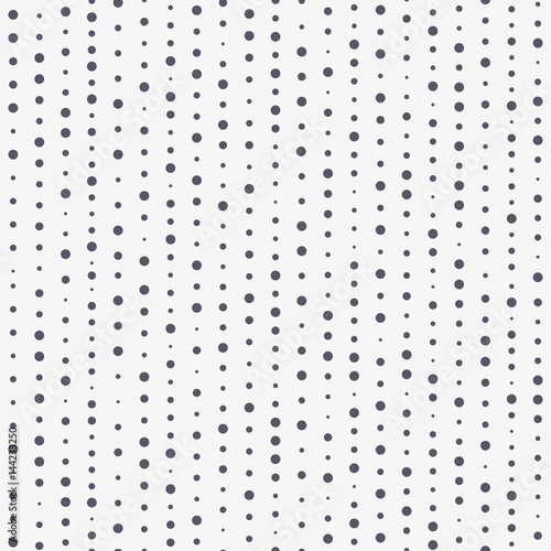 Abstract monochrome dotted background. Print modern stylish texture. Seamless pattern.