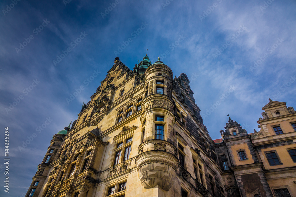 The old building of city Dresden, Germany