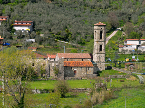 Codiponte church, Garfagnana / Lunigiana border, Italy.