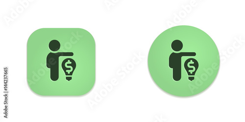 Vector Green Web Buttons