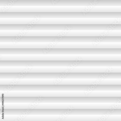 Background of flat and paper lines. The stripes cast a uniform shadow over the canvas. Light, white illustration. Web