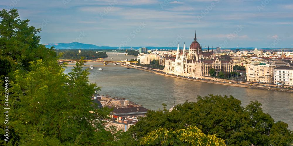 Budapest - view from Royal Palace Hill