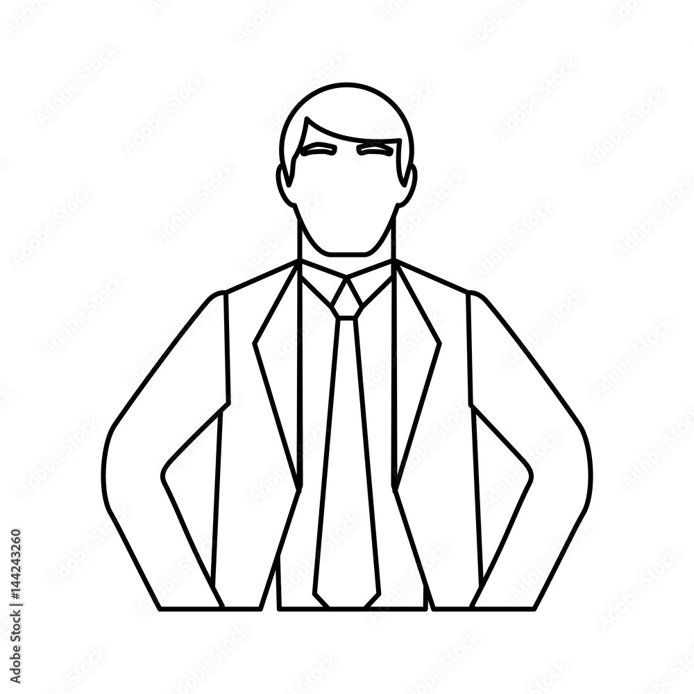 businessman avatar character icon vector illustration design businessman avatar character icon vector illustration design