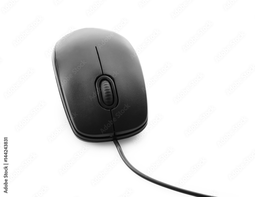 Modern computer mouse on white background Modern computer mouse on white background