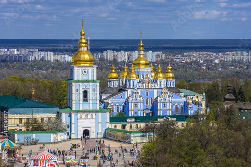 St Michael's Golden-Domed Monastery and Cathedral at Kiev, Ukraine