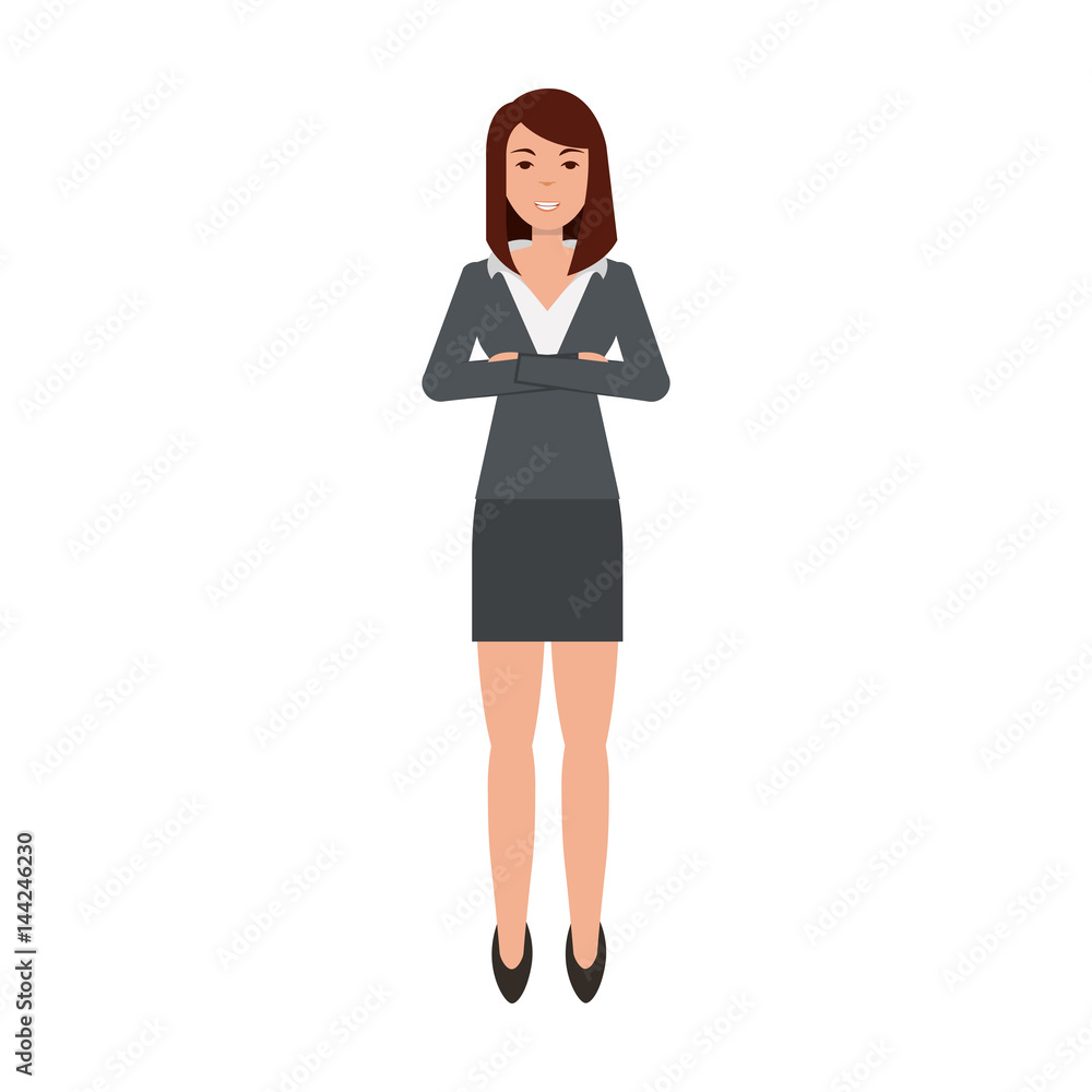 businesswoman avatar character icon vector illustration design businesswoman avatar character icon vector illustration design
