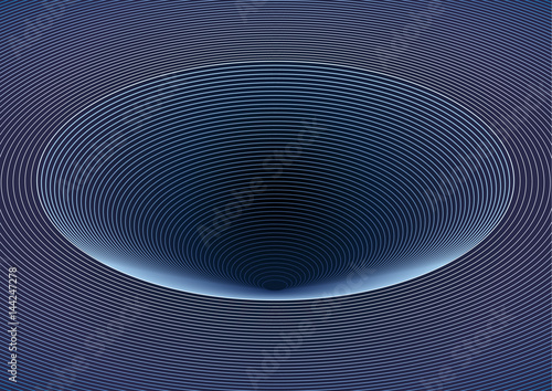 Blackhole, graphic elaboration