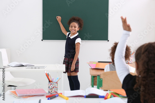 Cute African-American girls...