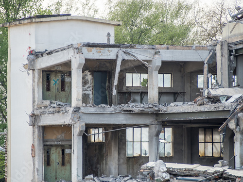 Foto Abrissgebäude